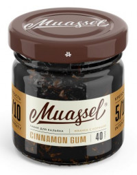Табак Muassel Strong - Cinnamon gum (Жвачка с корицей) 40 гр