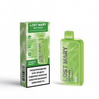 Одноразовая электронная сигарета Lost Mary MO 10000 - Green Mango (зеленое манго)