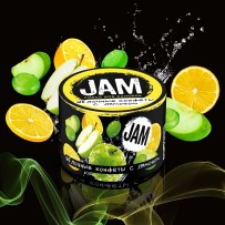 Бестабачная смесь JAM - Яблочные конфеты с лимоном 50 гр