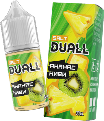 Жидкость DUALL Hard Salt Ultra - Ананас Киви 30 мл (20 Ultra)