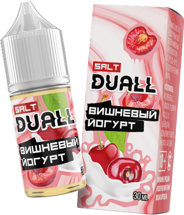 Жидкость DUALL Hard Salt Ultra - Вишневый Йогурт 30 мл (20 Ultra)