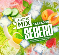 Табак Sebero Arctic Mix - Tarragon (Базилик-Огурец, Кола, Абрикос, Клубника-Банан, Арктик) 30 гр